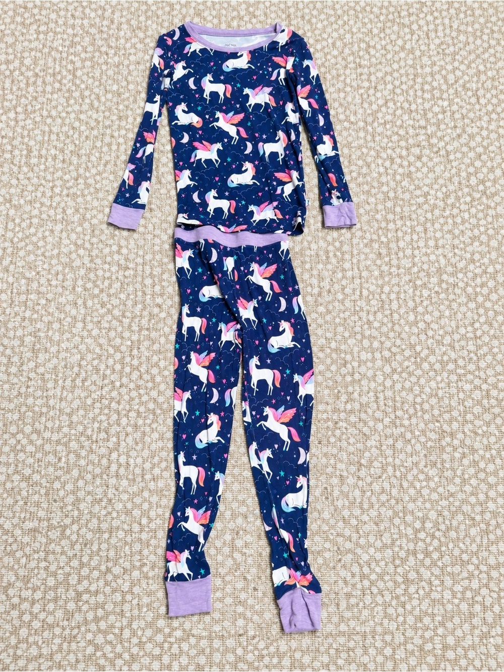 Little Sleepies Unicorn Bamboo Pajama Set – Size 5/6